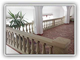 balustráda zámeček Chválkovice